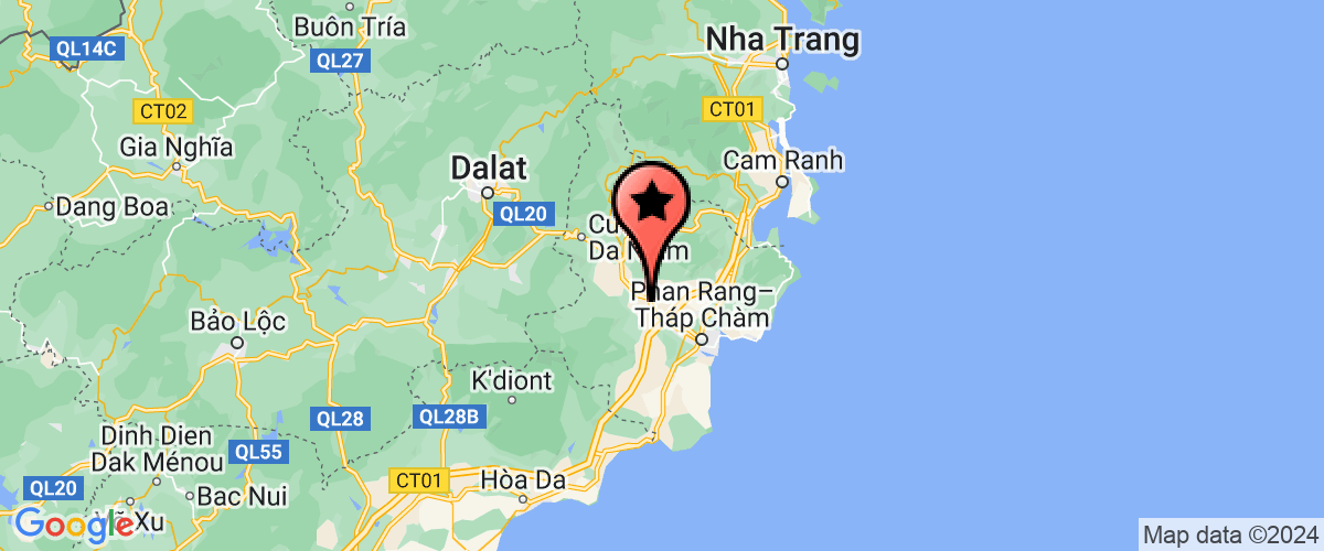 Map go to Giong Hoang Dung Shrimp Company Limited
