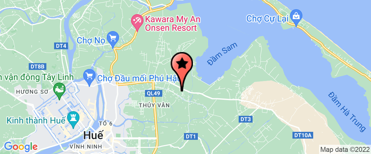 Map go to Phu My Secondary School