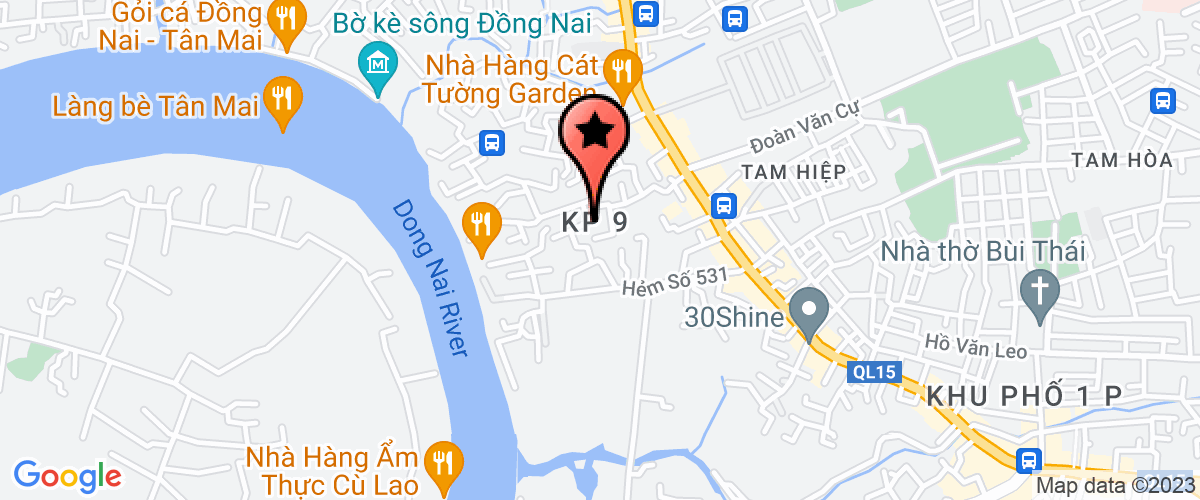 Map go to Thai Kien Thinh Company Limited