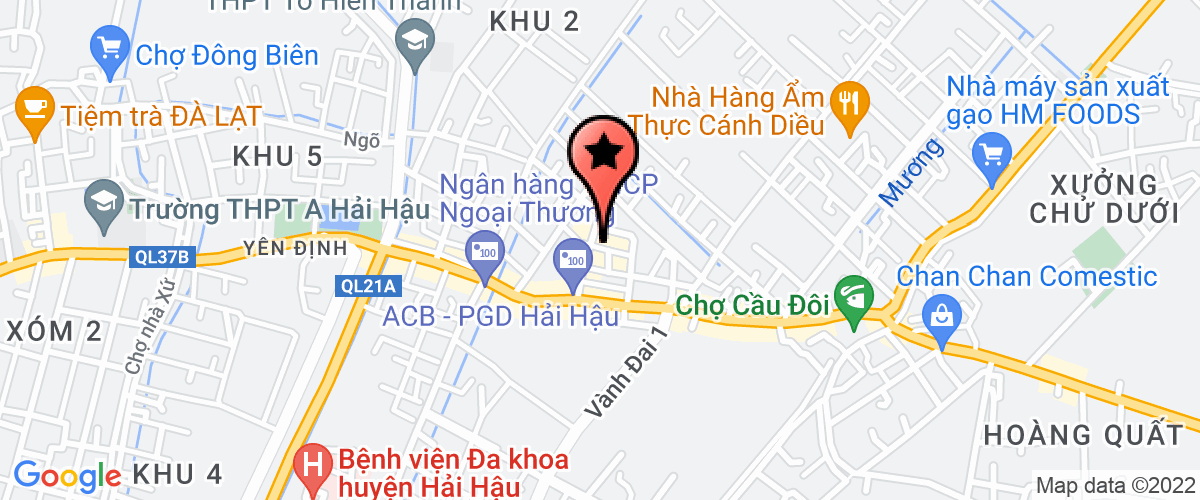 Map go to Xuan Thuy Business Trading & Transport Company Limited