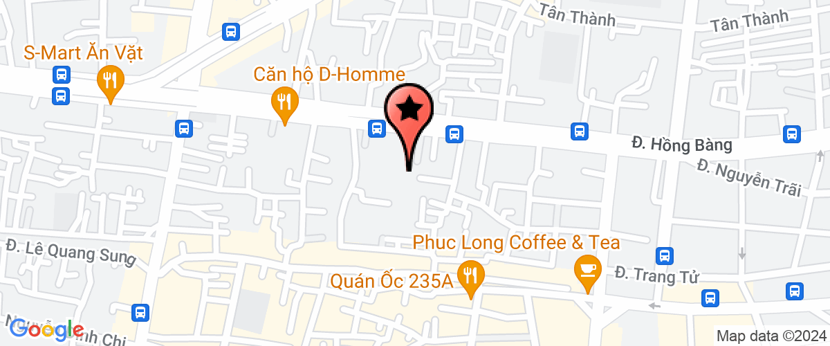 Bản đồ đến Công Ty TNHH Thương Mại Dịch Vụ Xuất Nhập Khẩu Thu Trang
