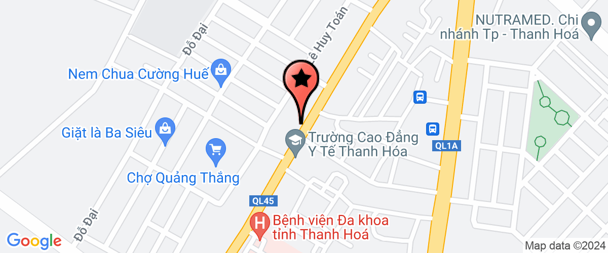 Map go to Branch of Hoang Son Mobile 36 Company Limited