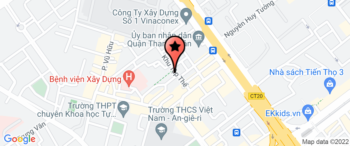 Bản đồ đến Công Ty TNHH Đầu Tư Winner
