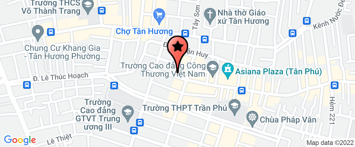 Map go to Huyen Tran Service Investment Trading Private Enterprise