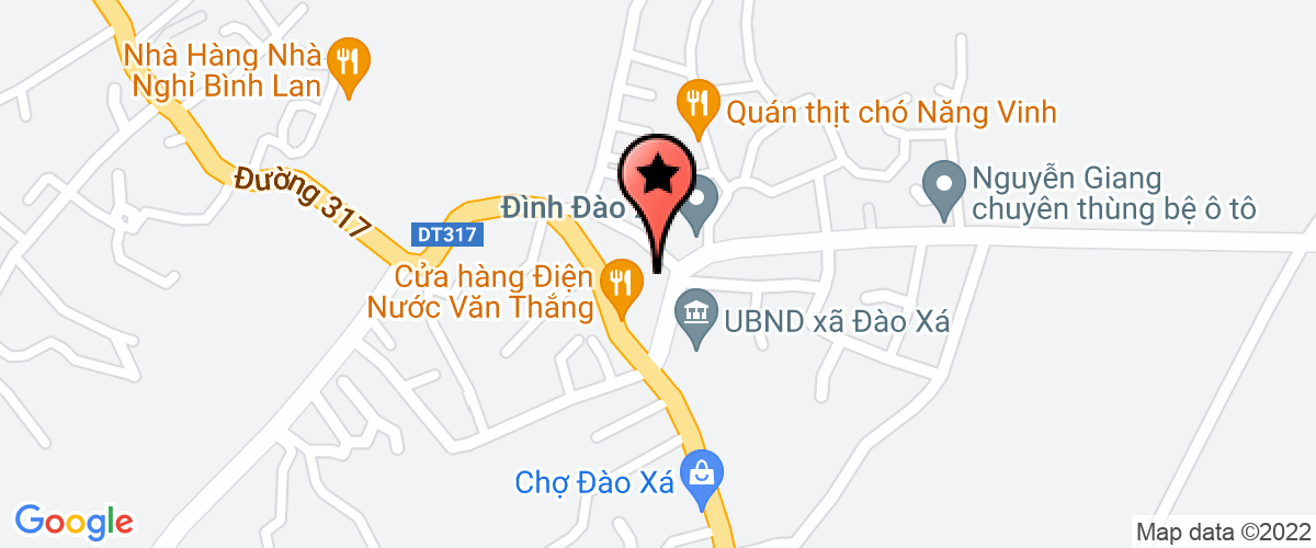 Map go to Canh Toan Construction And Trading Company Limited