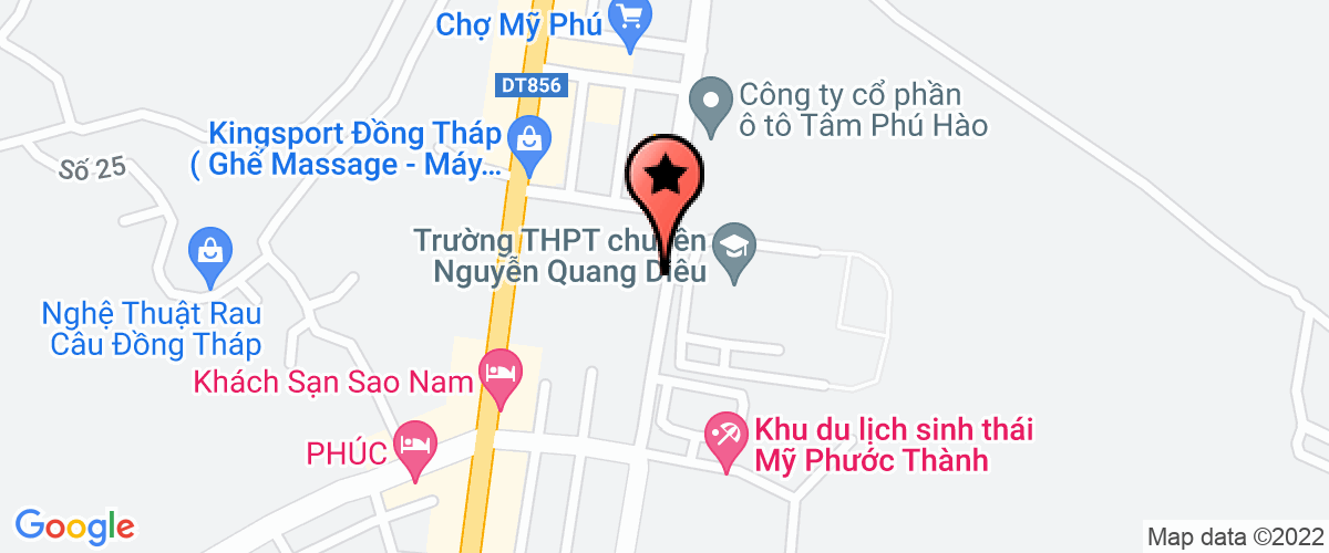 Bản đồ đến Hội Nông Dân Việt Nam tỉnh Đồng Tháp