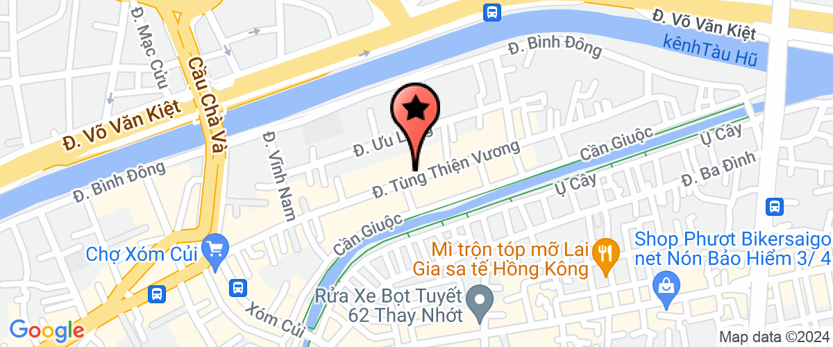 Bản đồ đến Công Ty TNHH Phát Nam Việt