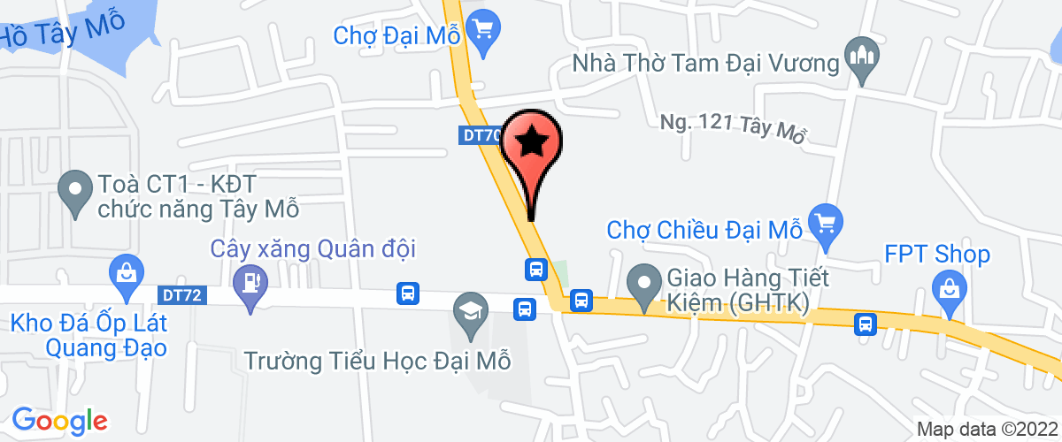 Bản đồ đến Công Ty TNHH Nội Thất Quảng Cáo Karaoke Thiên Ân