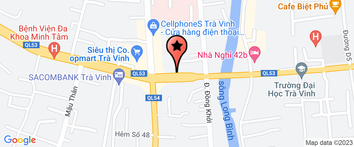 Map go to Tm-Sx Hao Quang - Thanh Viet Advertising Company Limited