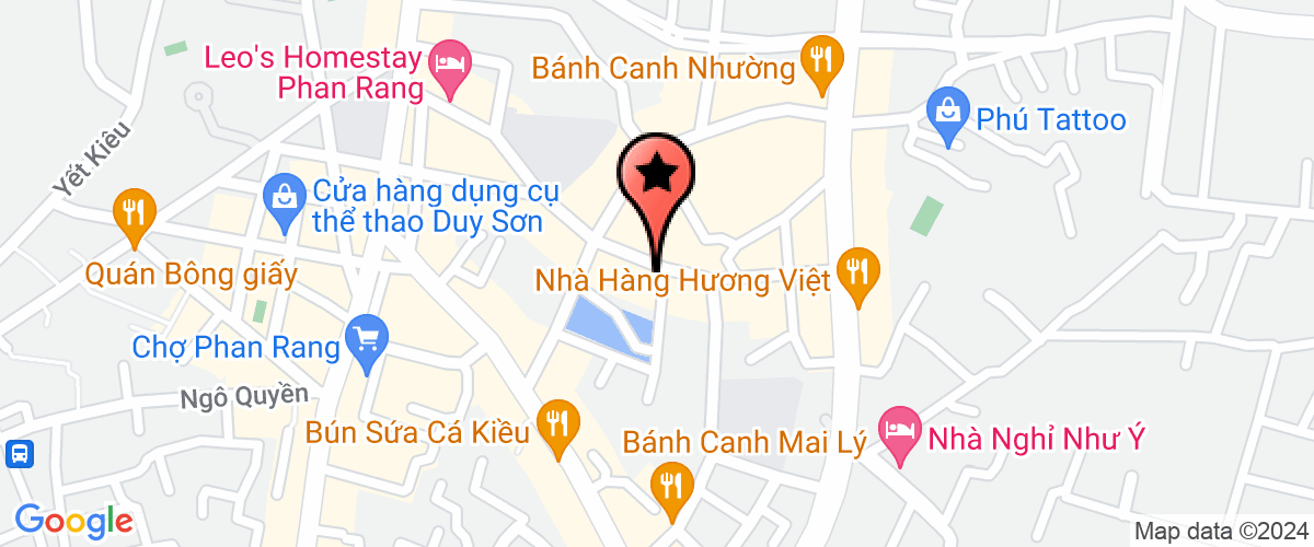 Bản đồ đến Công Ty TNHH Bất Động Sản Phương Đông Ninh Thuận