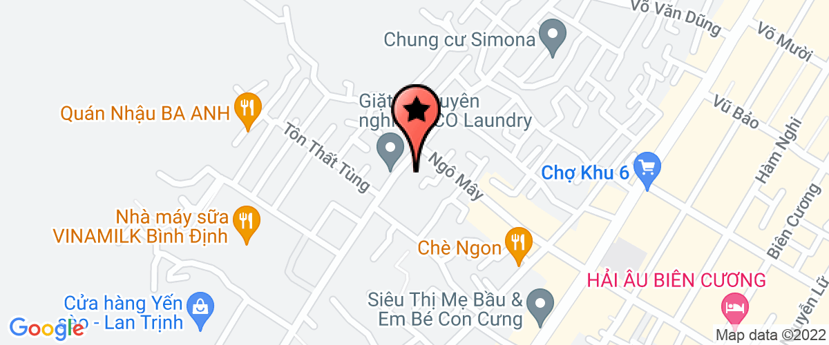 Map go to Tan Thai Duong Trading Construction Company Limited