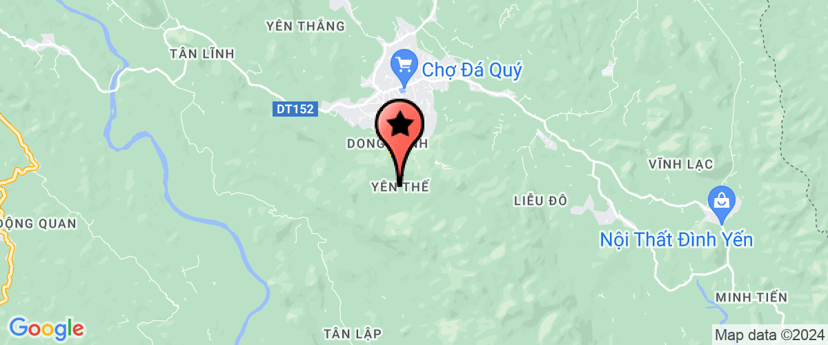 Map go to Phong Kinh te va ha tang Luc Yen District