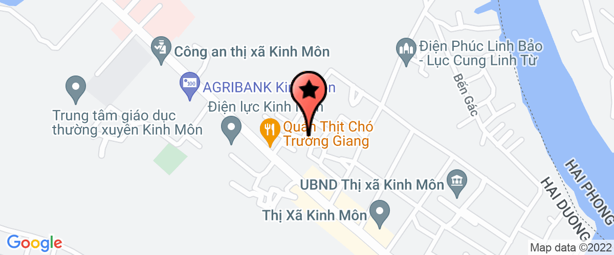 Map go to moi truong - cay xanh do thi Kinh Mon Co-operative