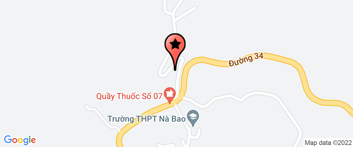 Bản đồ đến Trường THPT Nà Bao
