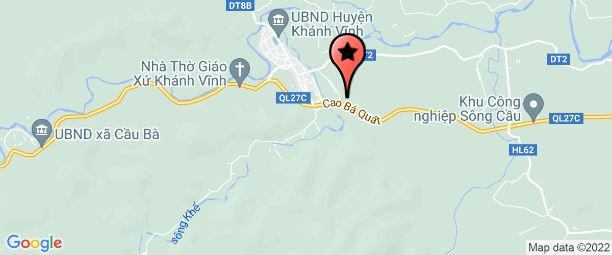 Bản đồ đến Huyện Khánh Vĩnh