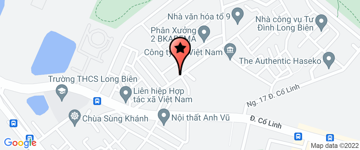 Map go to Tan Hoang Minh Import Export Service Company Limited