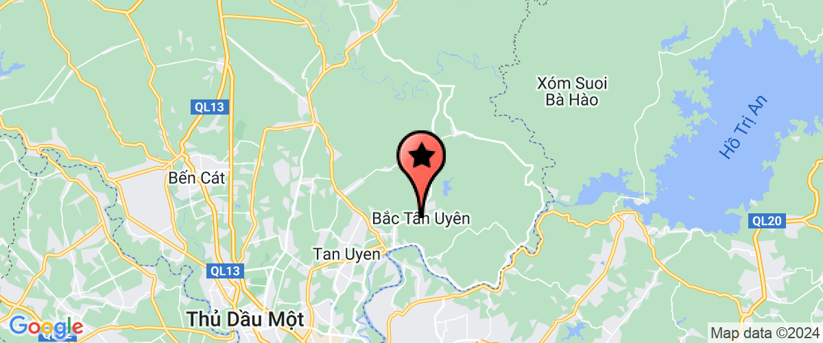 Bản đồ đến Công Ty Trách Nhiệm Hữu Hạn Japfa Comfeed Việt Nam - Chi Nhánh Bình Dương 1