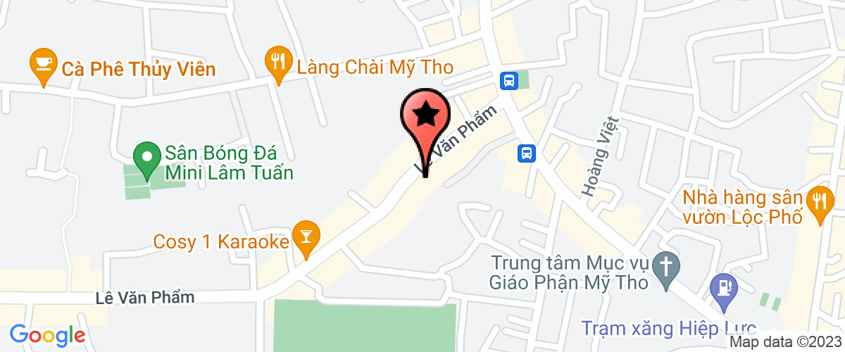 Map go to Thanh Tra  Tien Giang Province Traffic