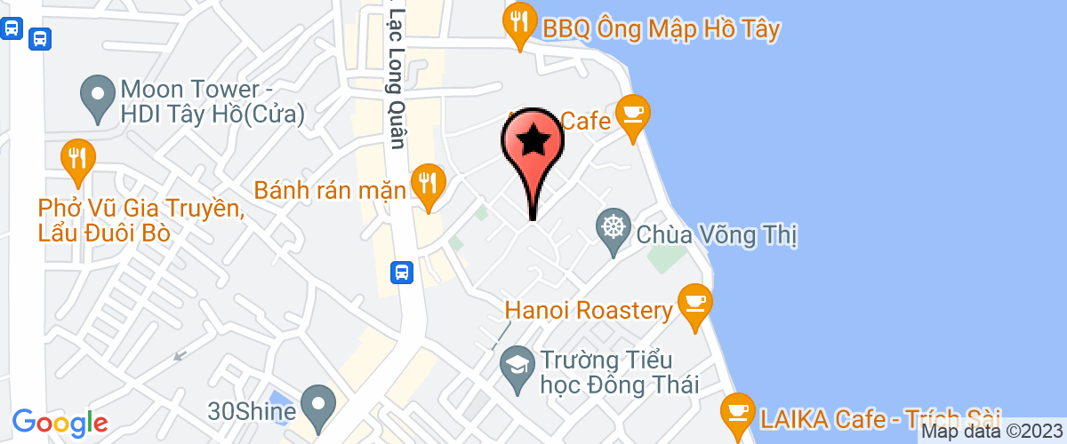 Map go to Thai Viet Lao Investment Company Limited