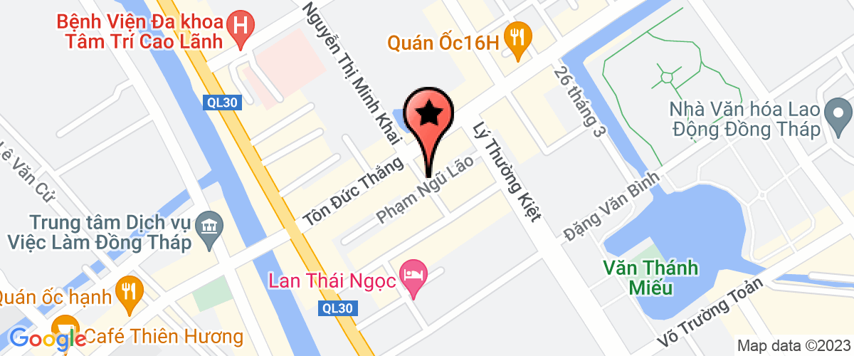 Map go to Su Hoang Giang Law Office