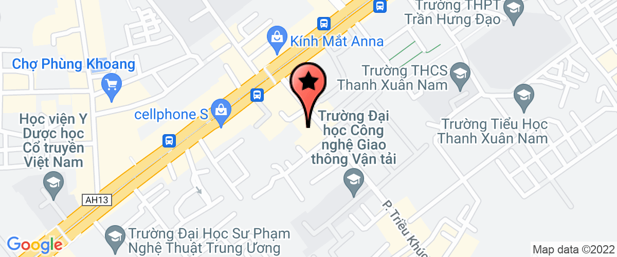Map go to Hoang Duong Transport and Construction Development Company Limited