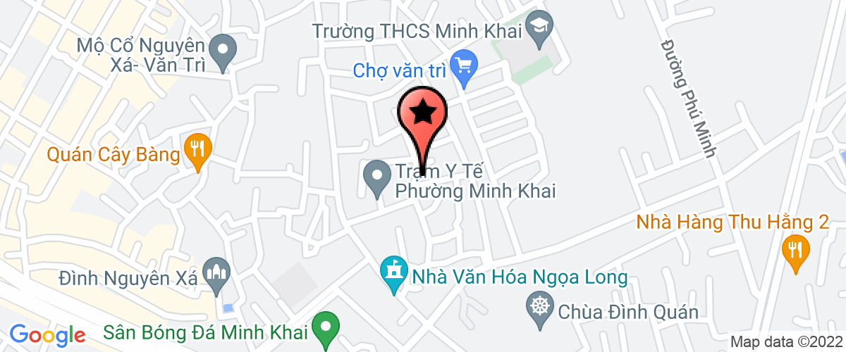 Bản đồ đến Chi Nhánh Tại Hà Nội - Công Ty Trách Nhiệm Hữu Hạn Trường Thọ Điện Biên