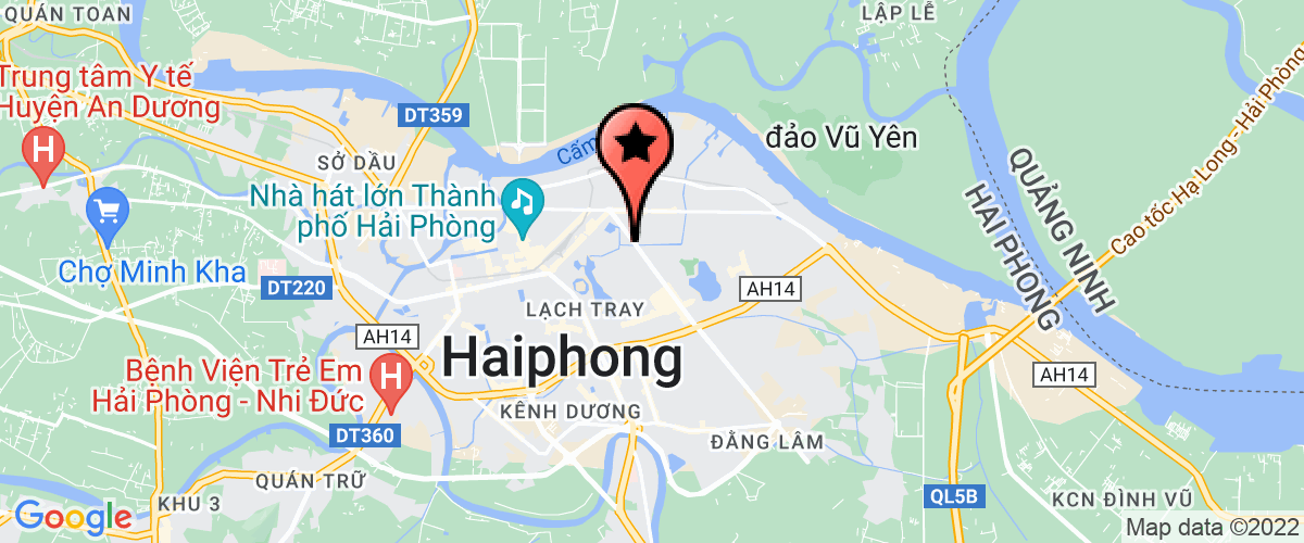 Bản đồ đến Công ty TNHH thương mại thiết bị Quang Vinh
