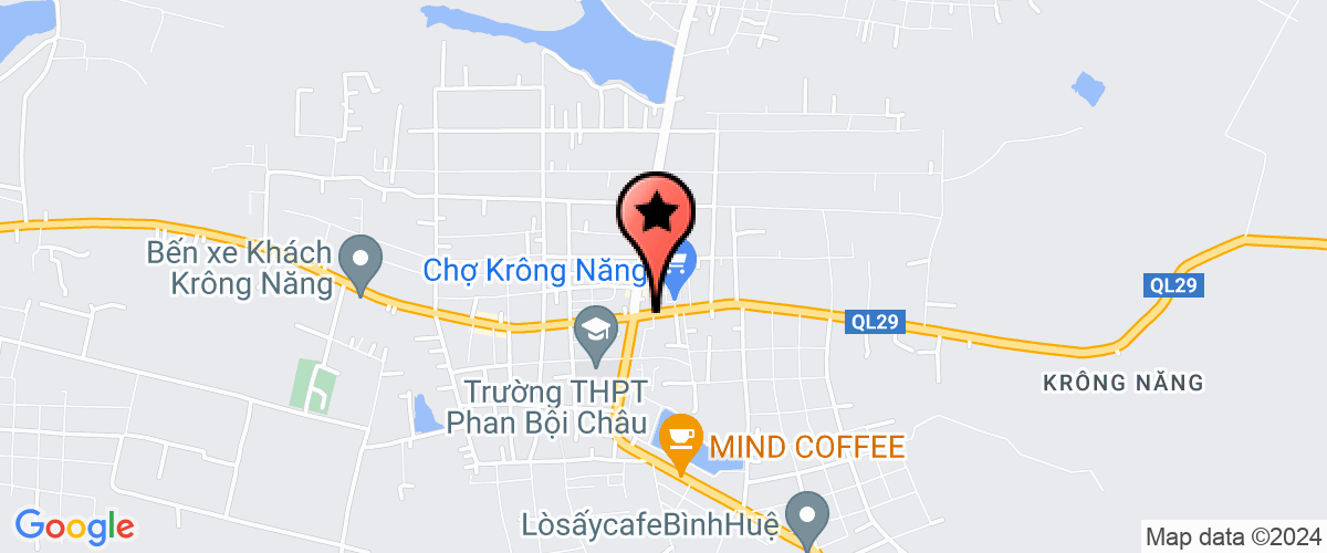Map go to Cong an Krong Nang District