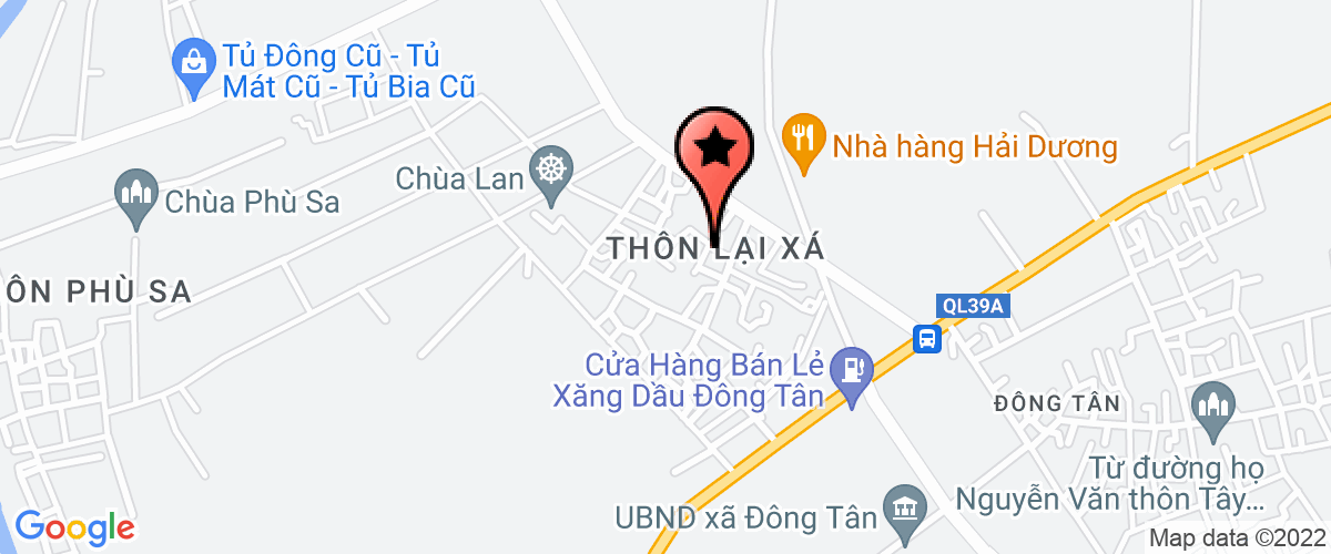 Bản đồ đến Công Ty TNHH Chinh Hương