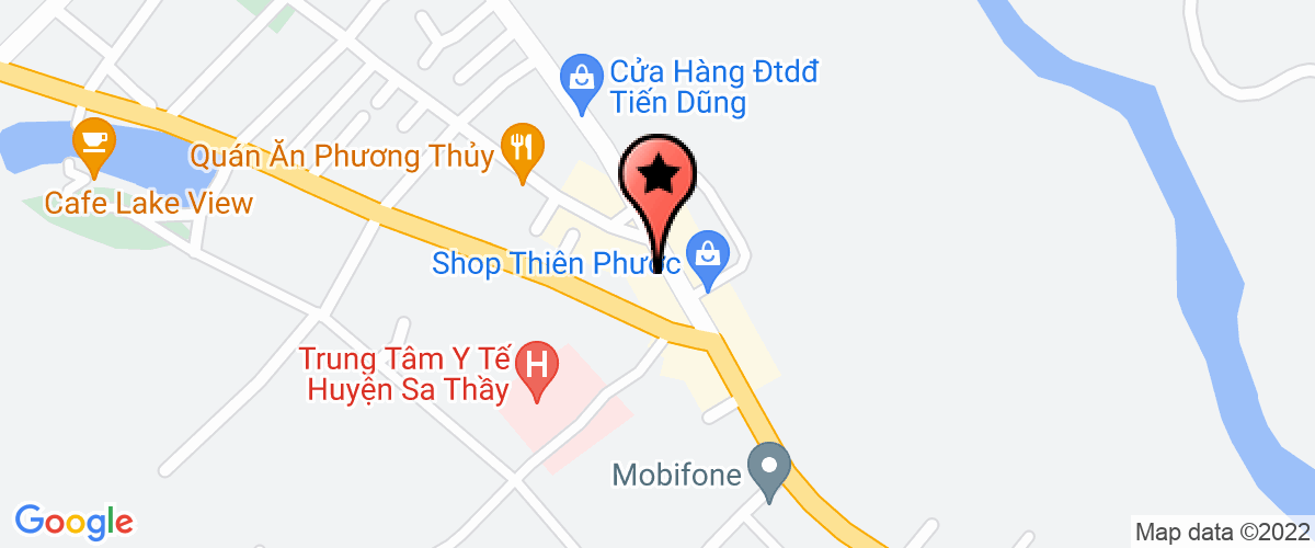 Map go to Bich Diem Sa Thay Private Enterprise