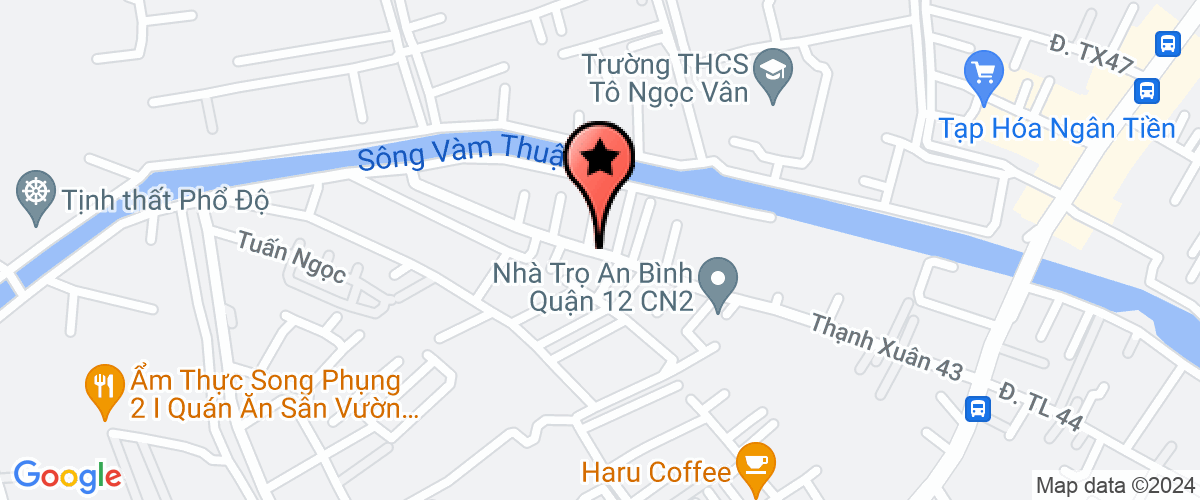 Map go to Tan Thanh Dat Trading Production Development Investment Company Limited
