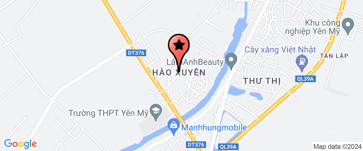 Map go to Huy Giang Plastic Company Limited