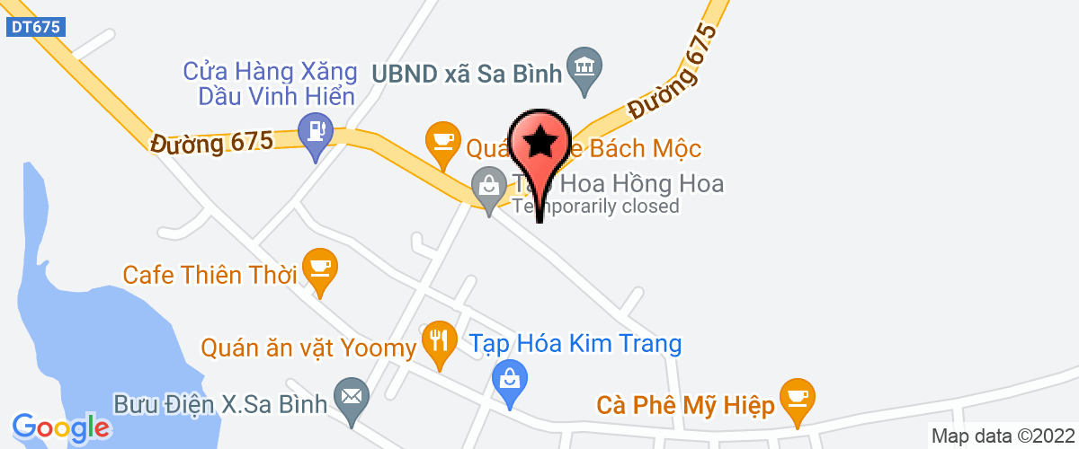 Map go to Long Giang Kon Tum Company Limited