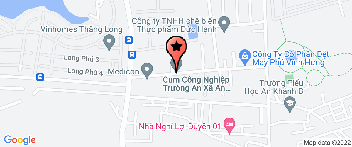 Map go to Huy Duc Textile Garment Joint Stock Company