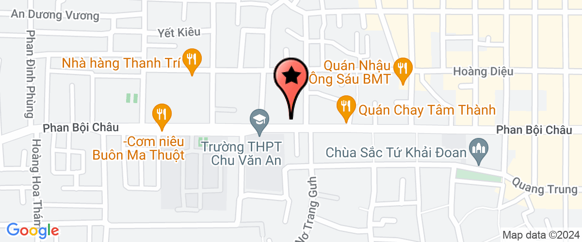 Bản đồ đến Công Ty TNHH Cà Phê Dacco