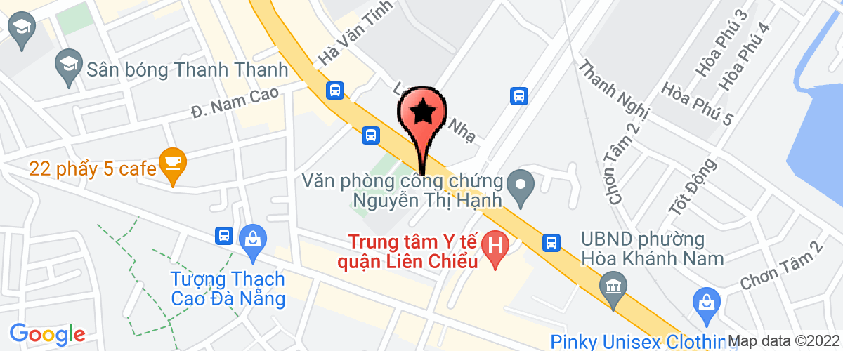 Map go to Nguyen Van Troi Elementary School