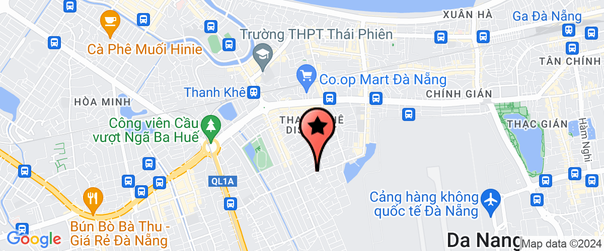 Map go to Thien Gia Huy Company Limited