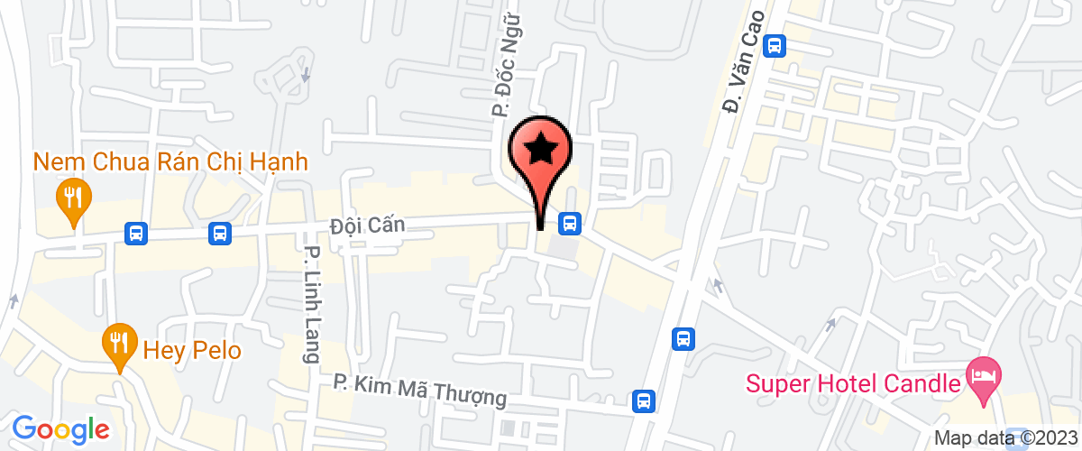 Map go to Ngoc Linh Consultant And Investment Joint Stock Company