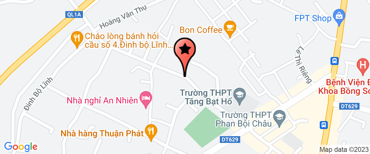 Map go to Muoi Thong Company Limited