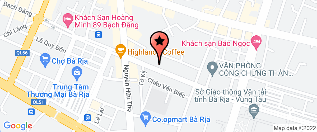 Map go to Le Hoa Hotel Company Limited