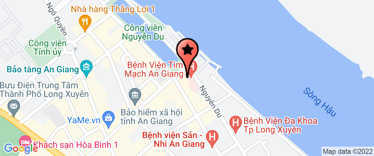 Map go to An Giang Ticco Investment and Construction Joint Stock Company