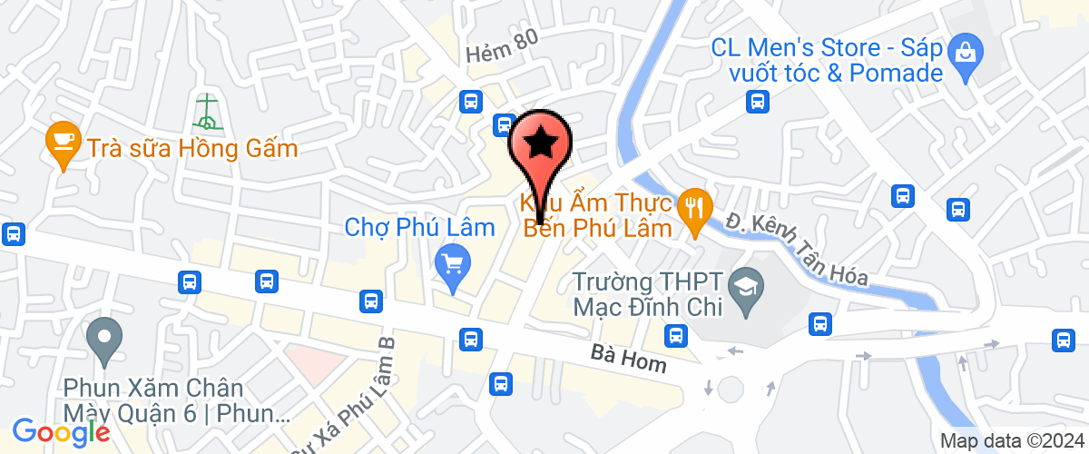 Map go to Sac Dep Ha Anh Care Company Limited