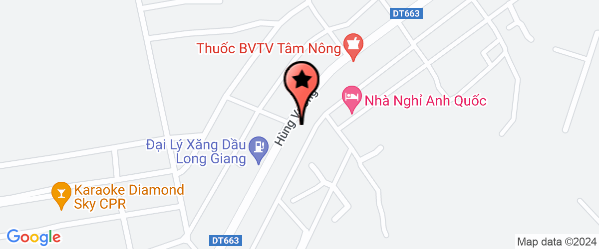Map go to Long Anh Gia Lai Company Limited