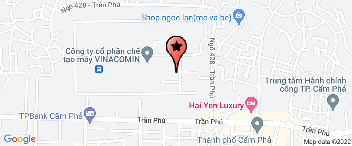 Bản đồ đến Công Ty TNHH Thiên Bình Quảng Ninh