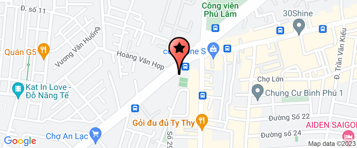 Map go to Branch of  Cuoc Kim Son - Store Company Limited