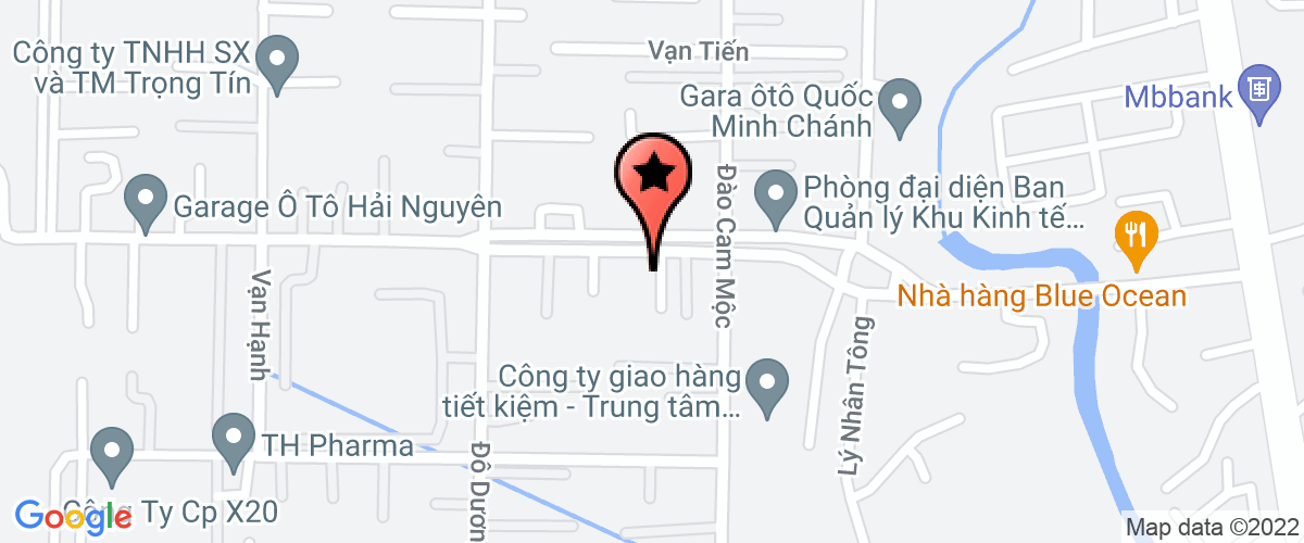 Map go to A My - Tho Xuan Joint Stock Company
