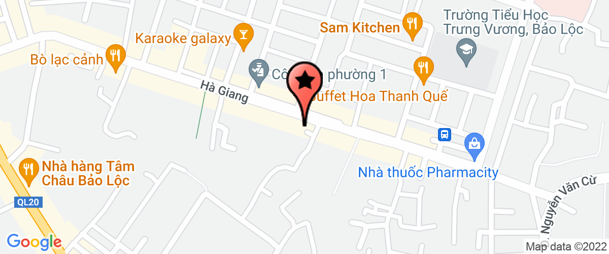 Bản đồ đến Công Ty TNHH Ngọc Thuận Châu