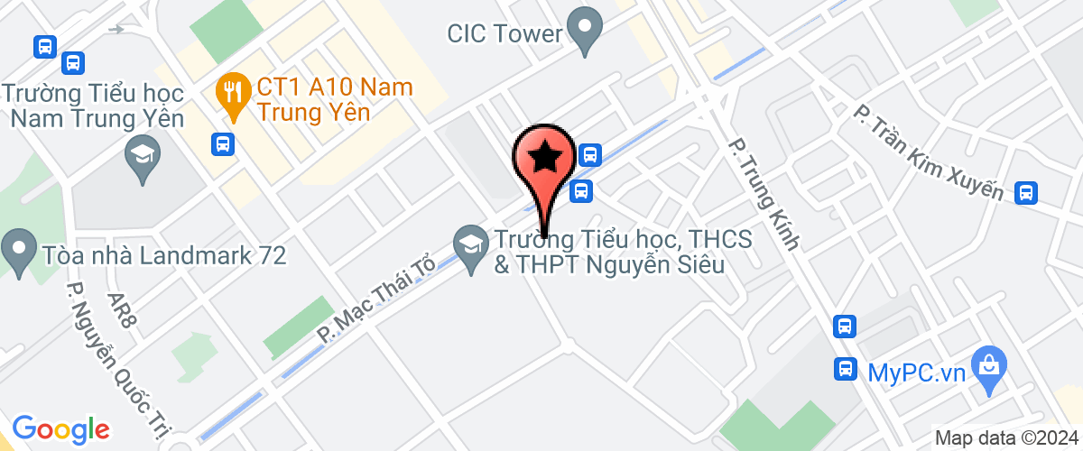 Map go to Ngoc Lam Trading Service Training Company Limited