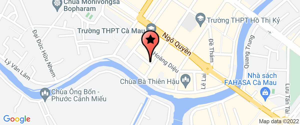 Map go to Thuoc LA Hau Company Limited