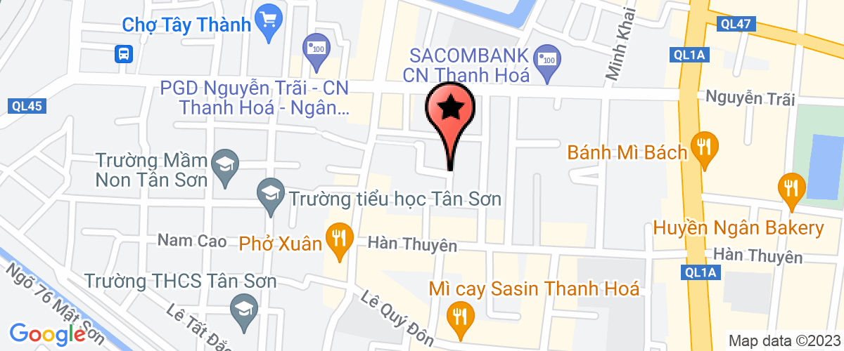 Map go to Thanh Hoa Agriculture Development And Investment Joint Stock Company